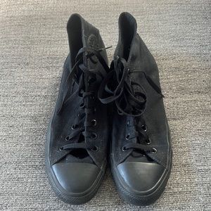 Black High Top Converse